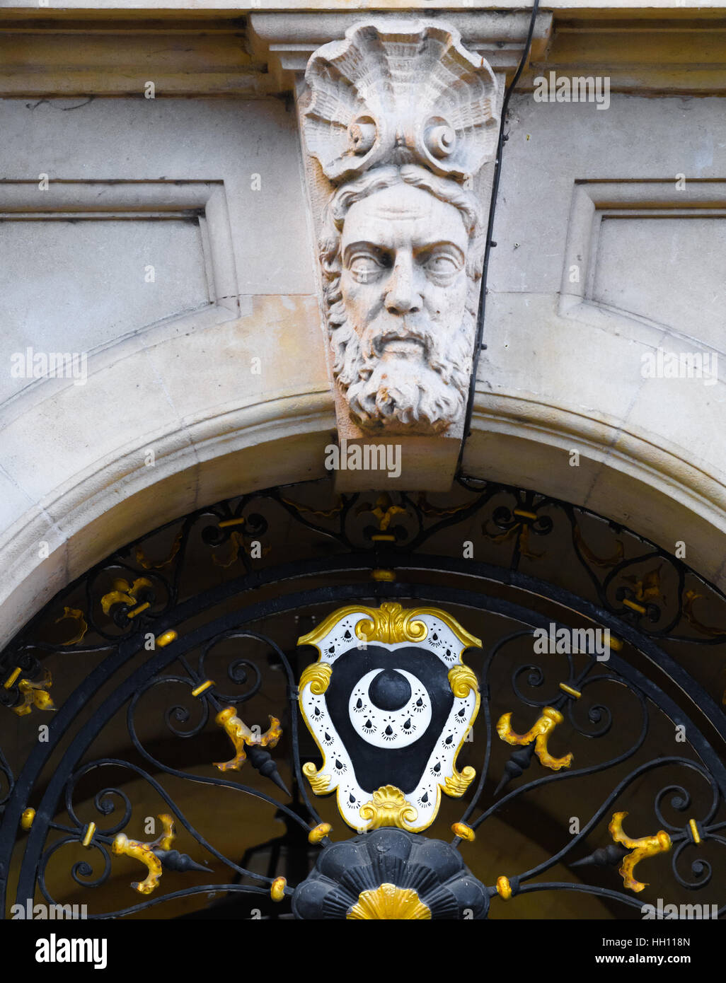 Trinity Hall College an der University of Cambridge, England. Stockfoto
