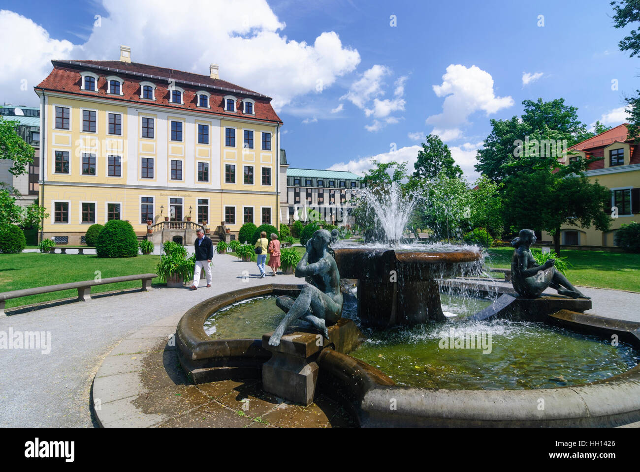 Dresden: Hotel Westin Bellevue, Sachsen, Sachsen, Deutschland Stockfoto