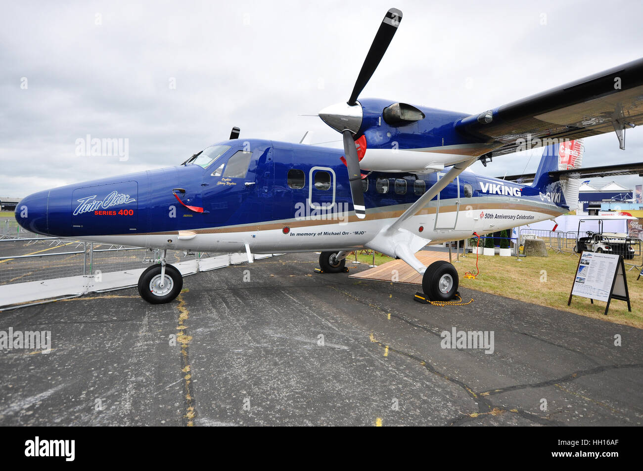 De Havilland Canada DHC-6 Twin Otter, derzeit als Viking Air DHC-6 Twin Otter, AS Series 400 vermarktet. Strich 6 Ebene Stockfoto