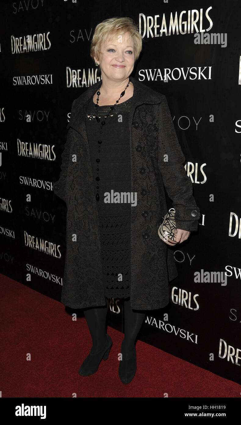 Verschiedene Prominente besuchen Dreamgirls Presse Nacht Featuring: Maria Friedman wo: London, Vereinigtes Königreich bei: 14. Dezember 2016 Stockfoto