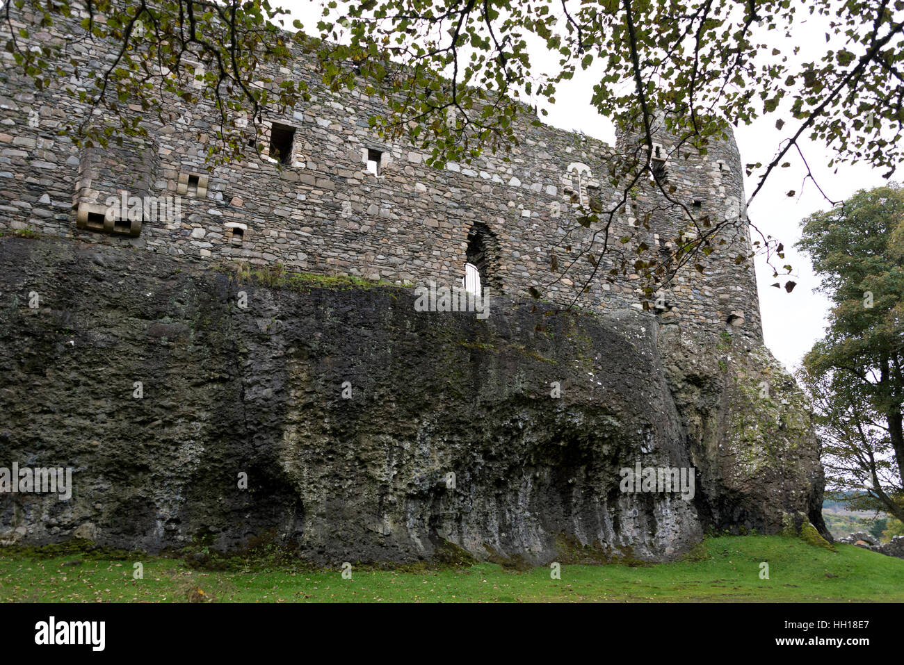 Dunstaffnage Castle, Schottland Stockfoto