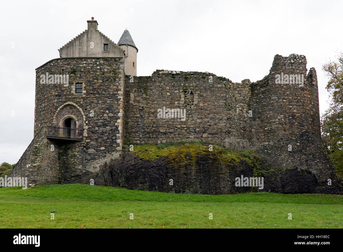 Dunstaffnage Castle, Schottland Stockfoto