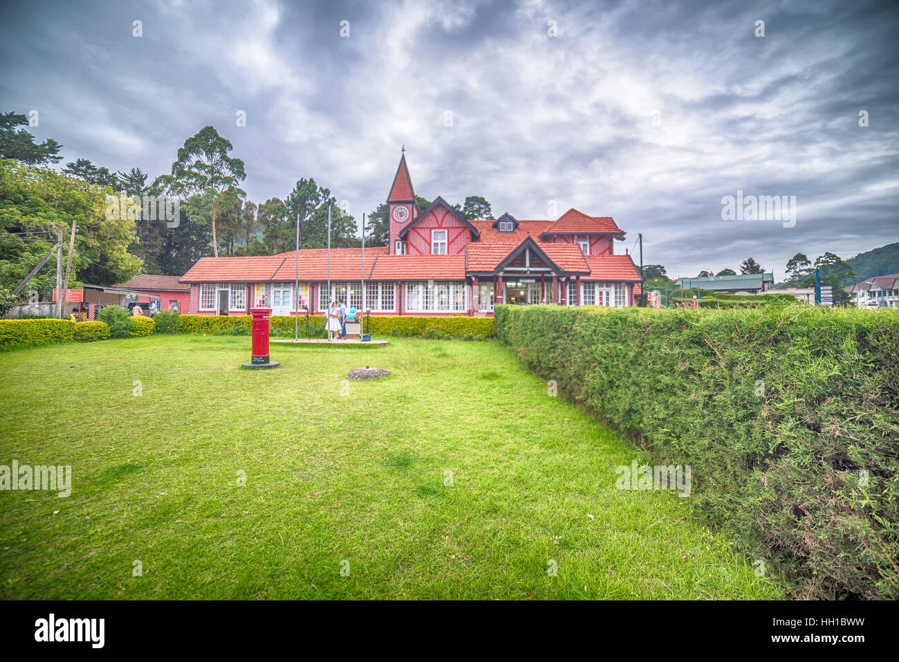 Sri Lanka, Nuwara Eliya: koloniale britische Post Stockfoto