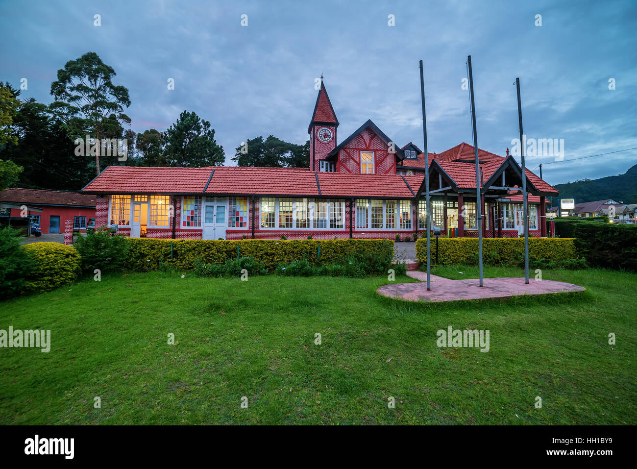 Sri Lanka, Nuwara Eliya: koloniale britische Post Stockfoto