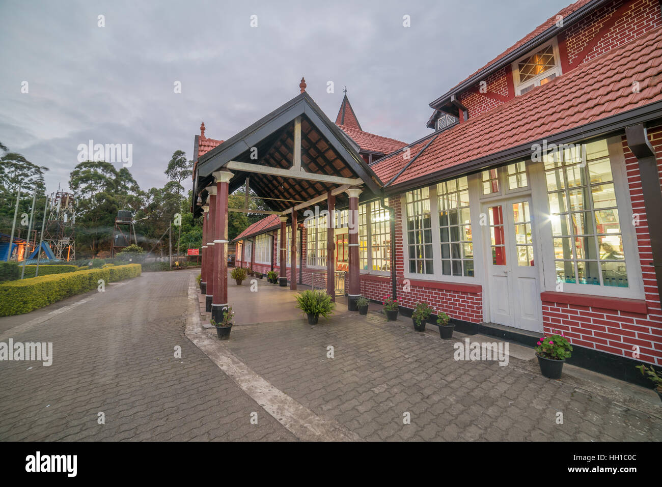 Sri Lanka, Nuwara Eliya: koloniale britische Post Stockfoto