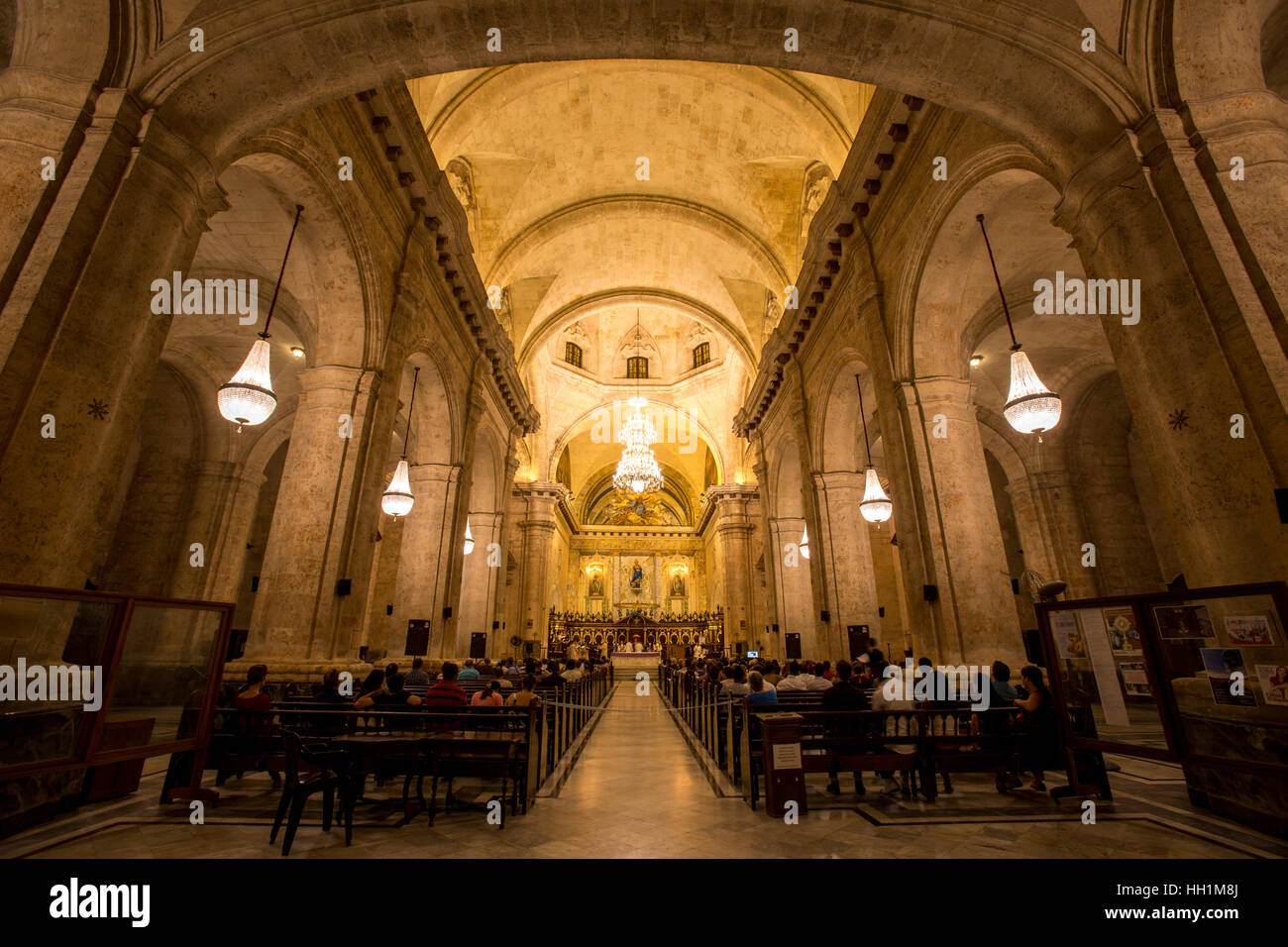 Kathedrale von Havanna Stockfoto