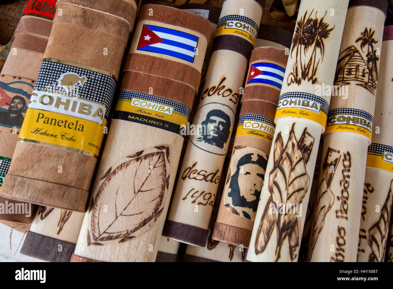 Kubanische Zigarren in Cienfuego, Kuba Stockfoto