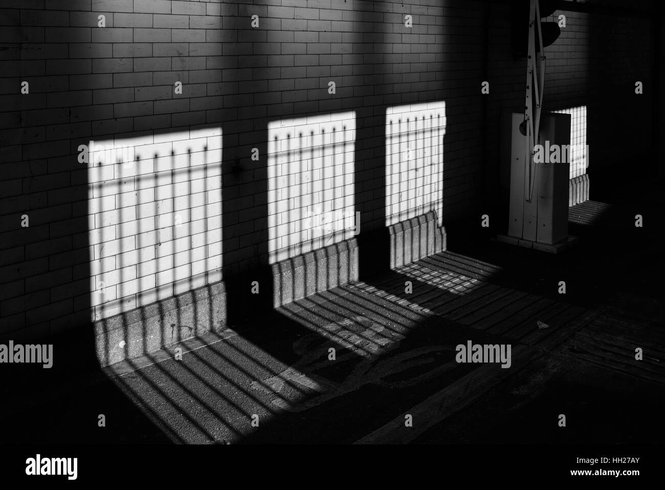 Kingston nach Rumpf, East Yorkshire, UK Reiten. Stadt der Kultur 2017.North Brücke. Stockfoto