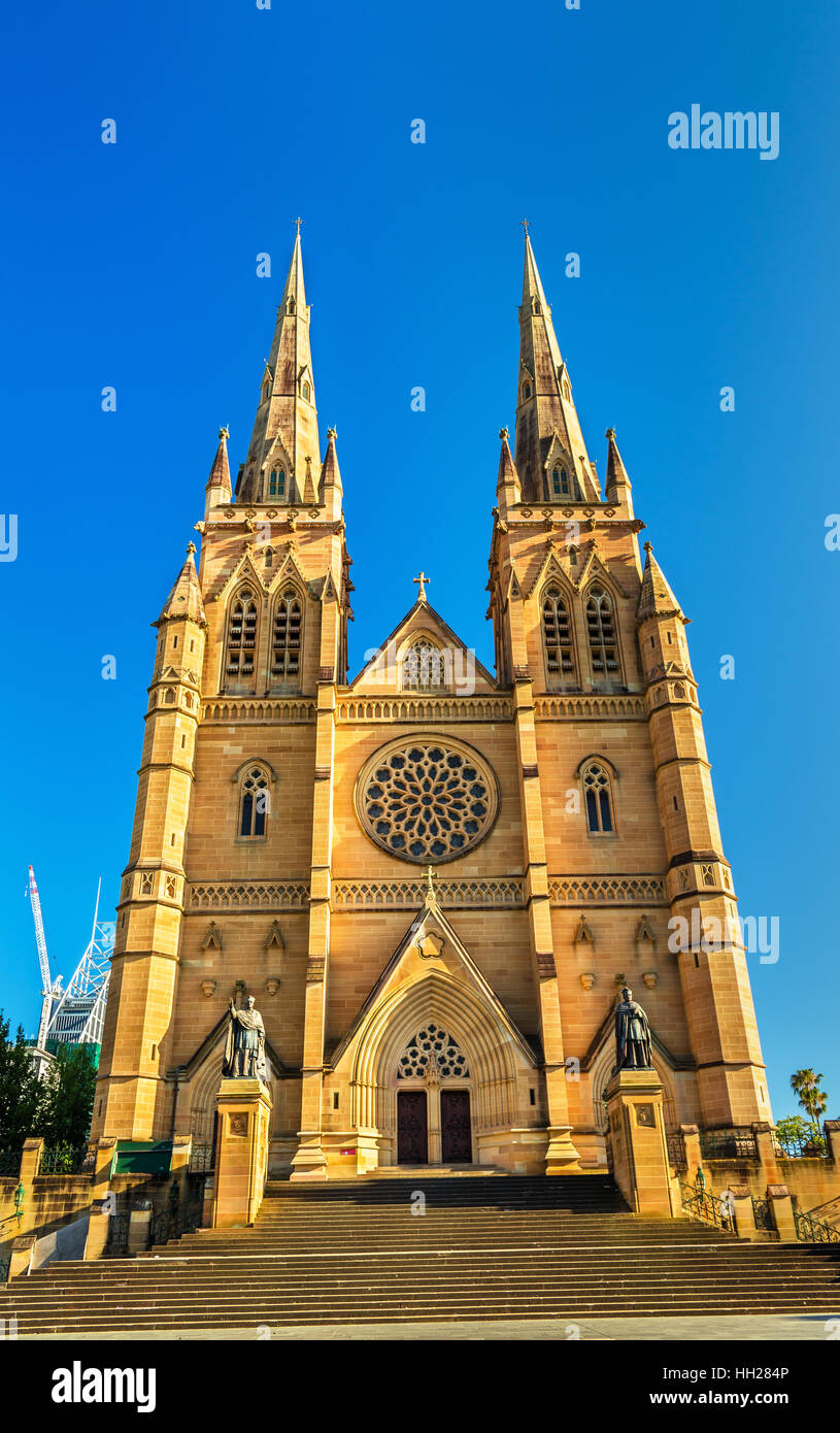 St. Mary Cathedral in Sydney - Australien Stockfoto