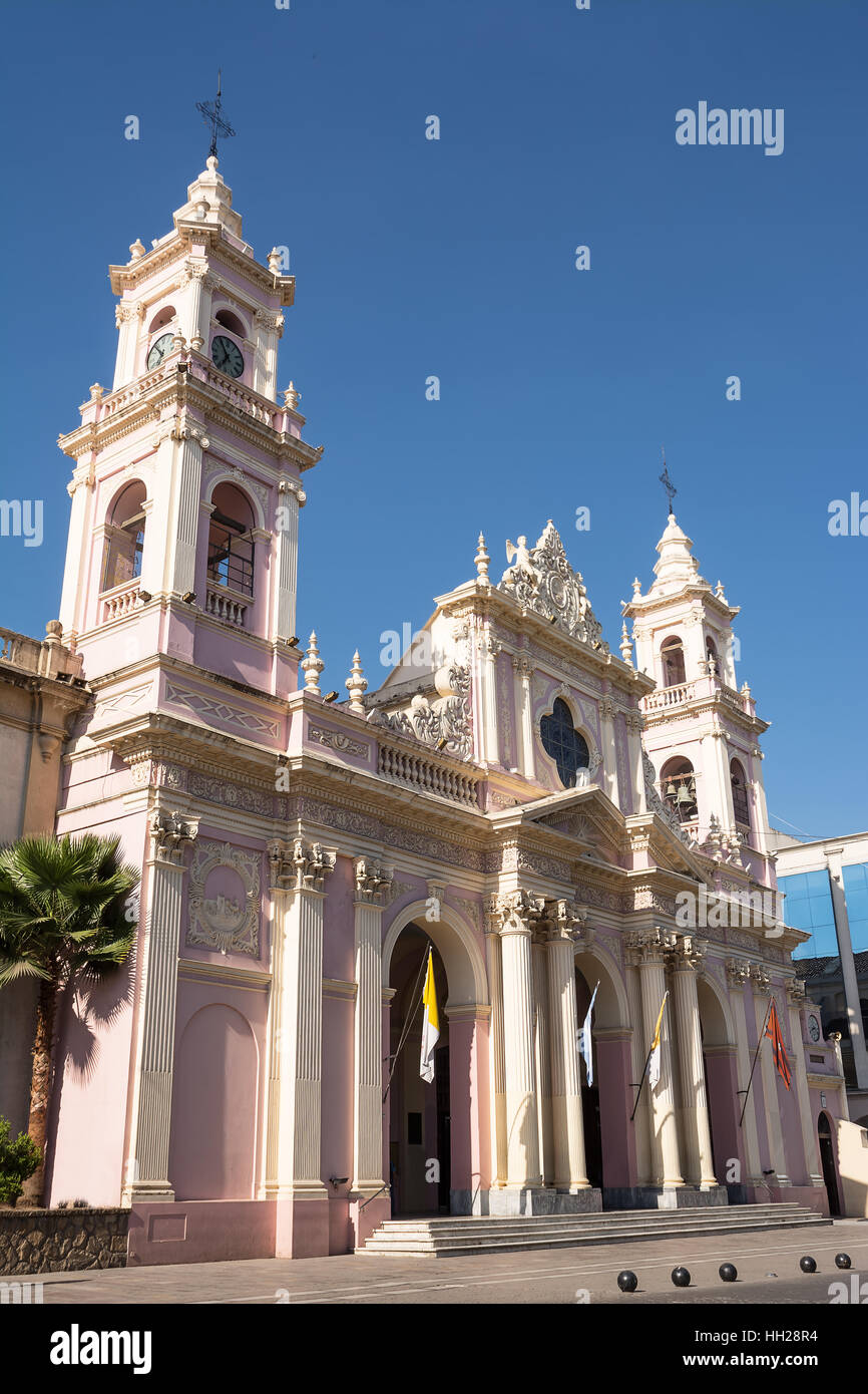 Kathedrale in Salta (Argentinien) Stockfoto