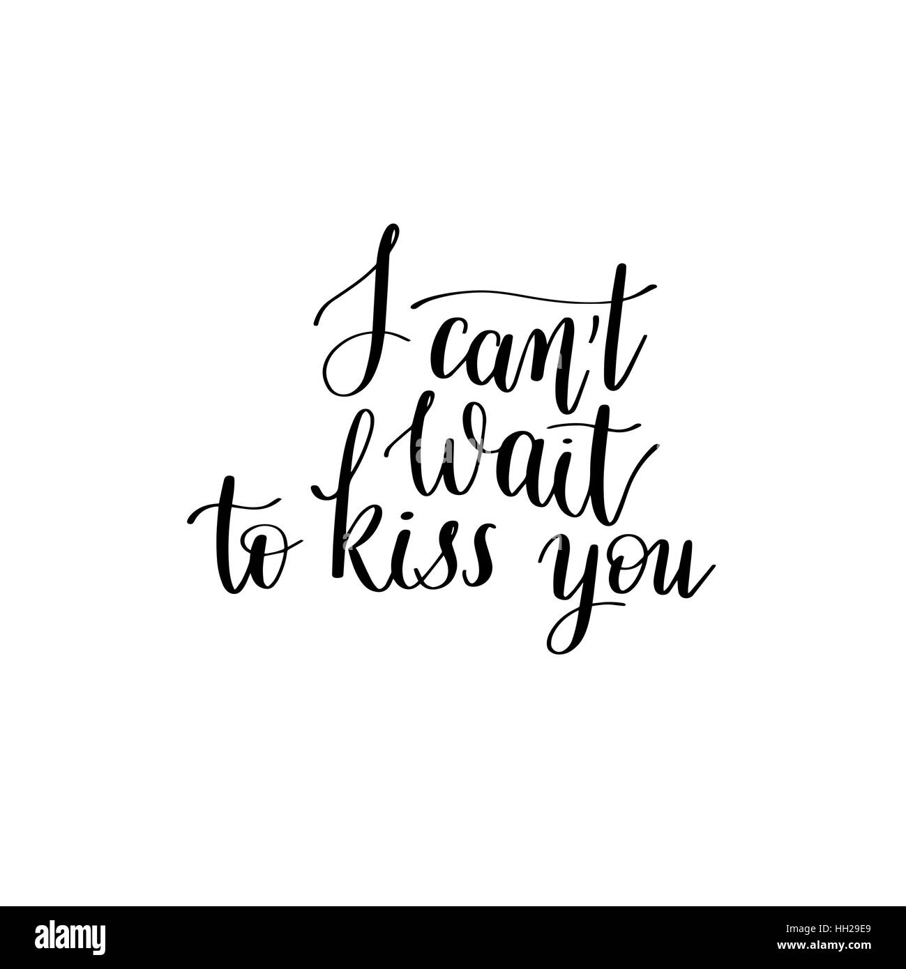ich kann nicht küssen