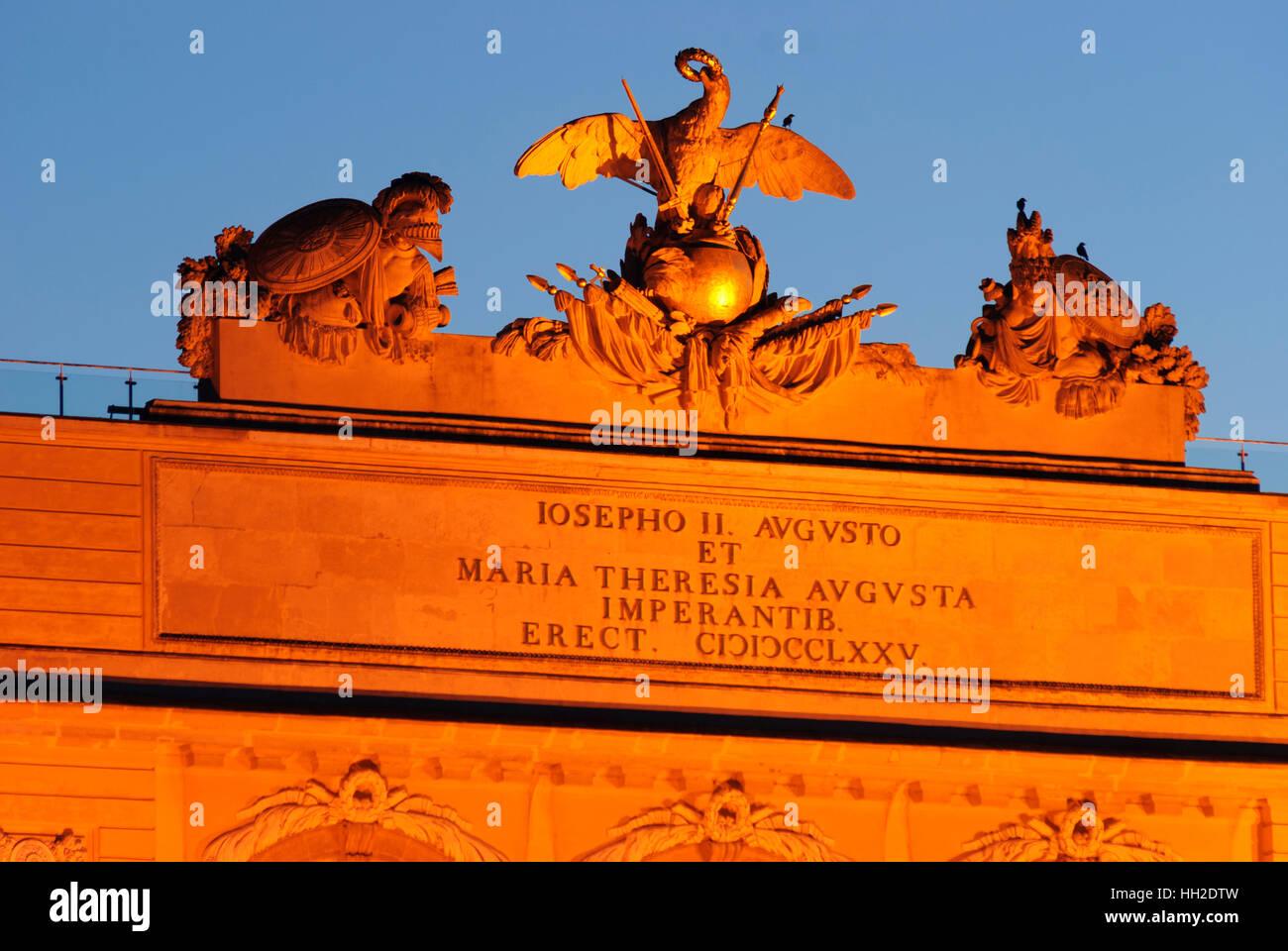 Wien, Wien: park Schönbrunn, Gloriette, 13., Wien, Österreich Stockfoto