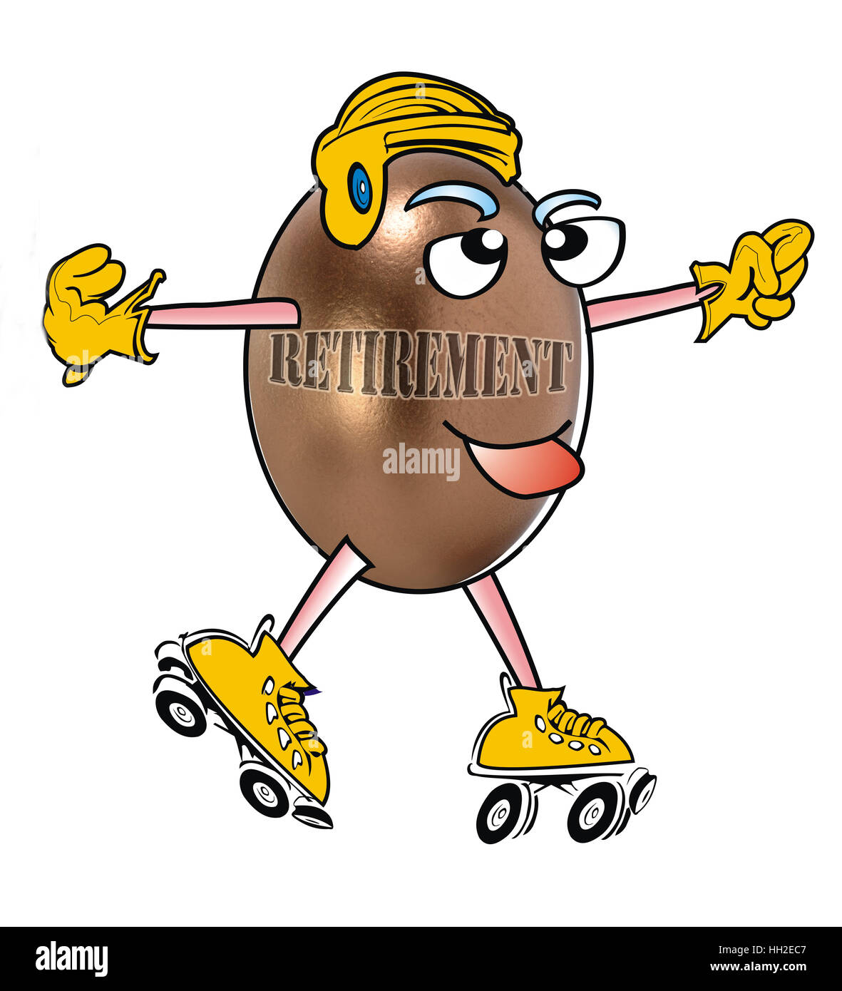 Ruhestand ist Spaß mit viel zu tun Stockfotografie Alamy