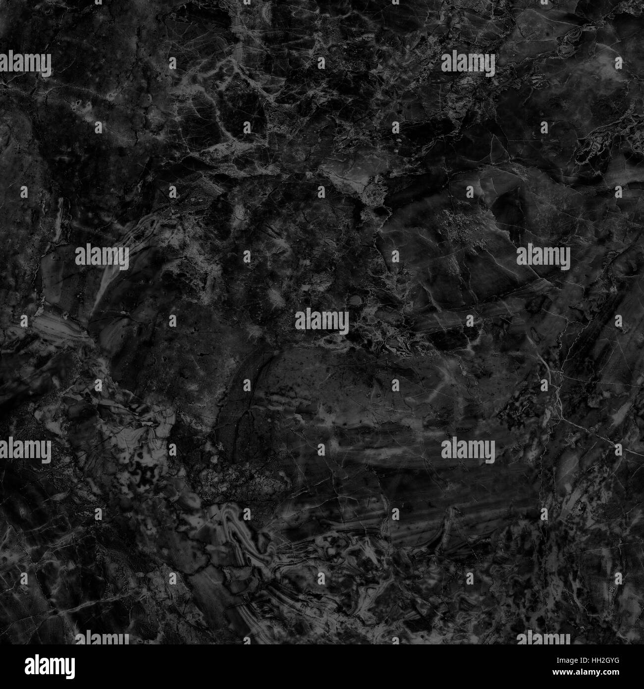 Schwarzer Marmor Textur Hintergrund (hochauflösender Scan) Stockfoto