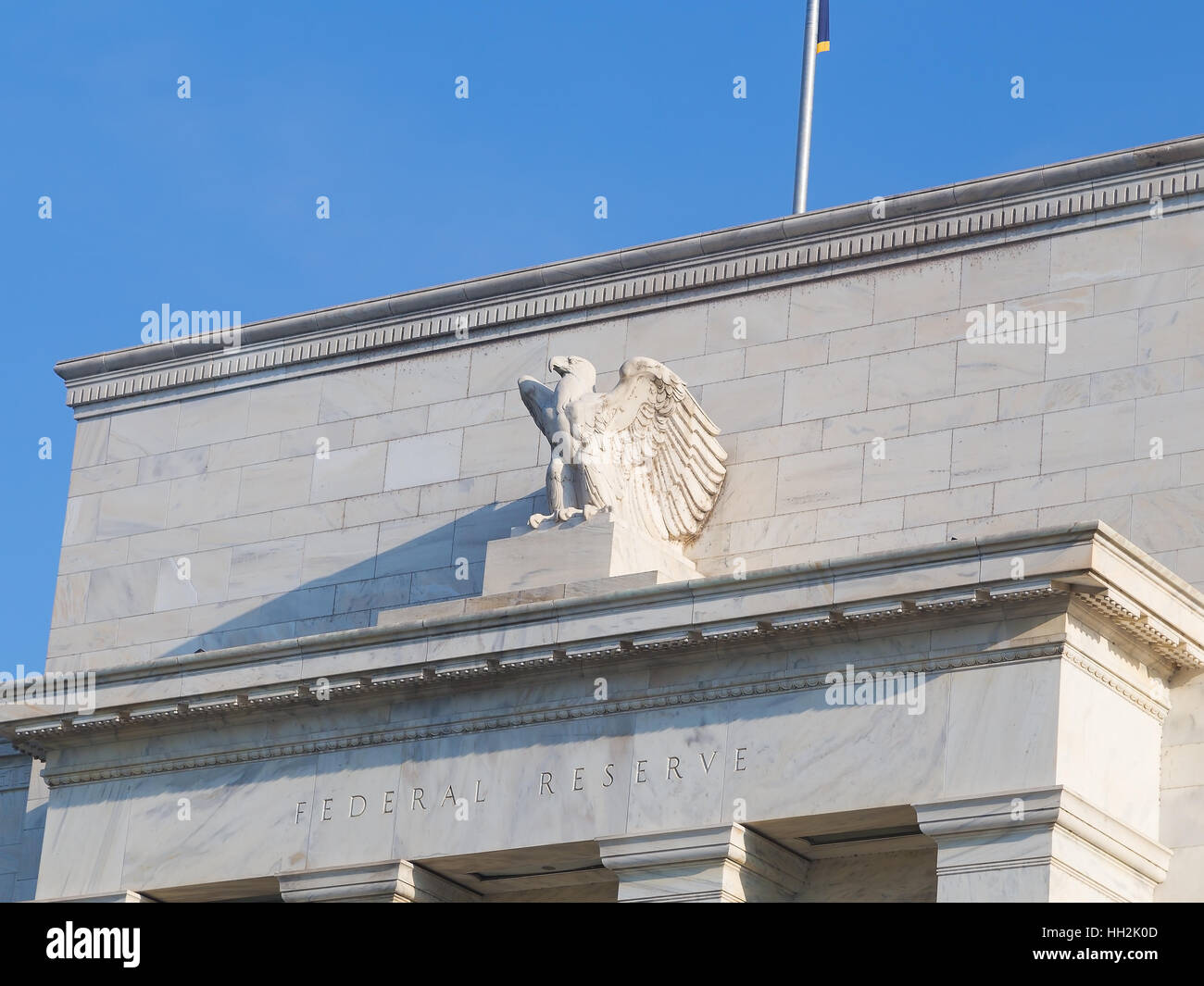 United States Federal Reserve System Sitz in Washington DC. Stockfoto