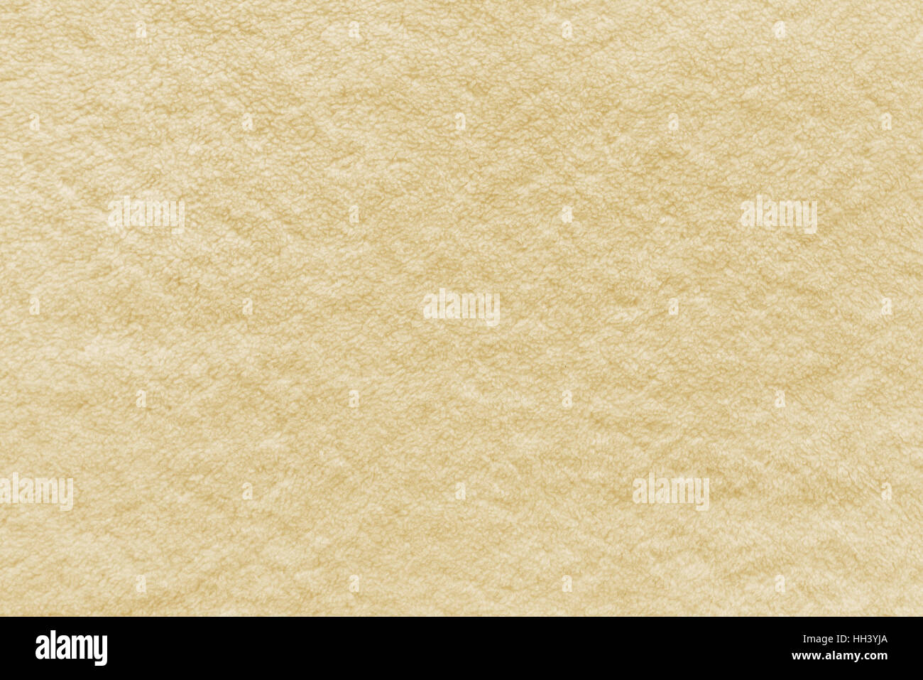 Warme Beige Decke Textur, Textur hautnah Stockfoto