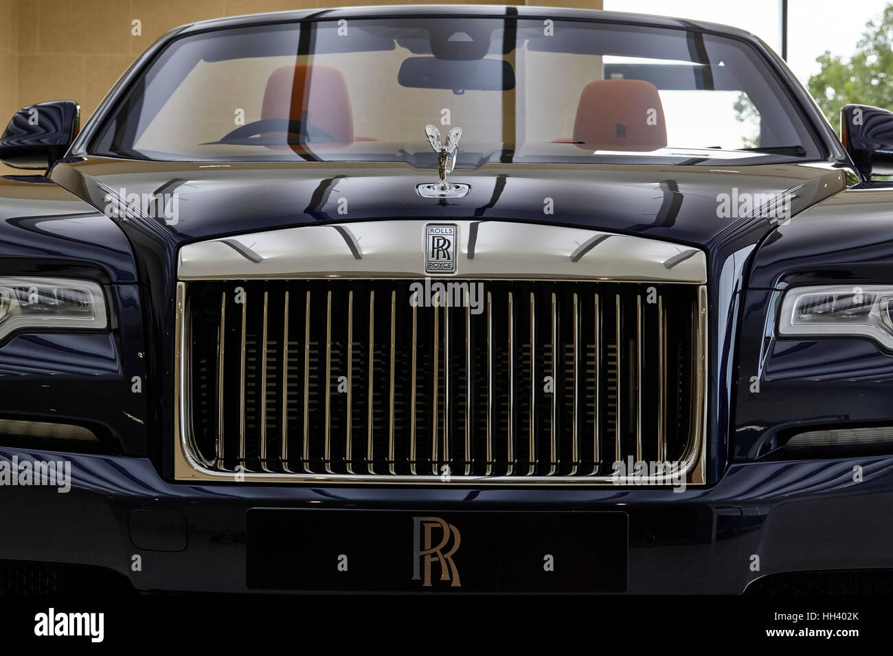 Rolls Royce Dawn, Rolls-Royce Cabrio Rolls-Royce Motor Cars Stockfoto