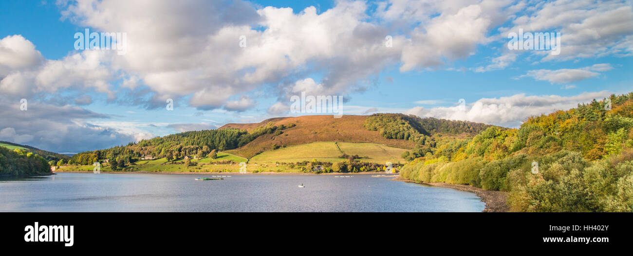 Farbe auf die Pennines Peakdistrict Derbyshire Ray Boswell Stockfoto
