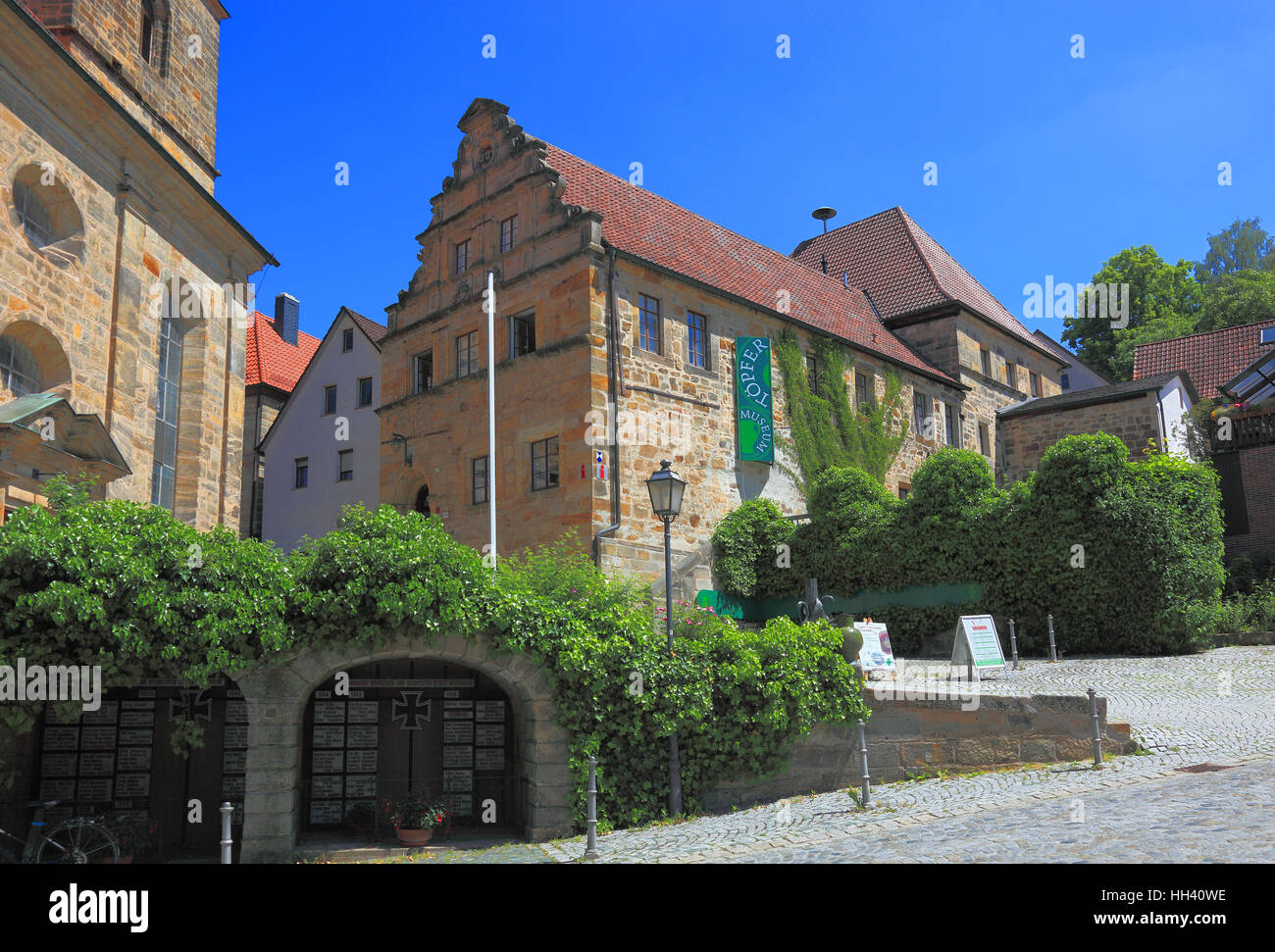 Thurnau, Landkreis Kulmbach, Upper Franconia, Bayern, Deutschland Stockfoto