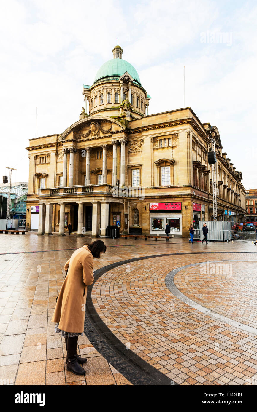 Hull City Hall Kingston upon Hull United Kingdom UK England Rathaus Zentrum Zentrum äußere außerhalb Straßenansicht Stockfoto