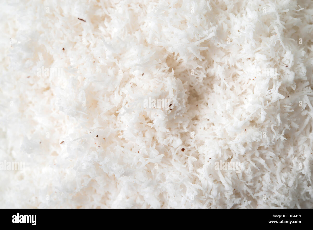 Kokosraspeln Stockfoto