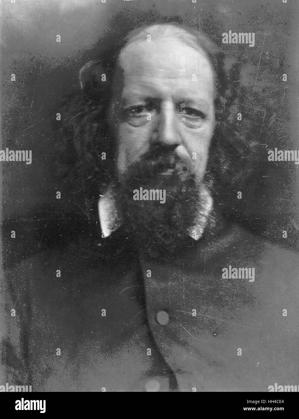 Alfred, Lord Tennyson Stockfoto