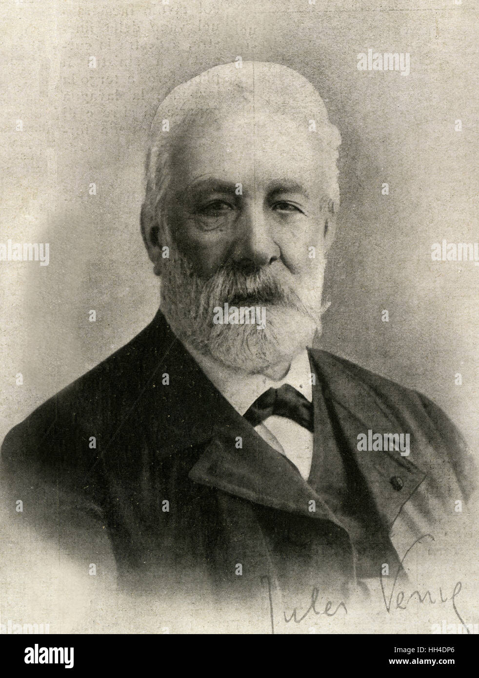 Jules Verne Stockfoto