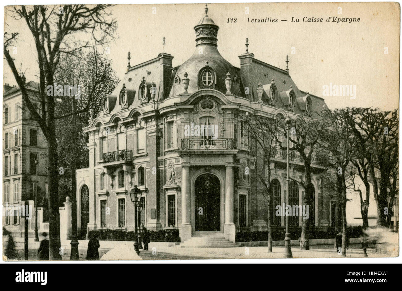 Sparkasse – Versailles, Frankreich Stockfoto