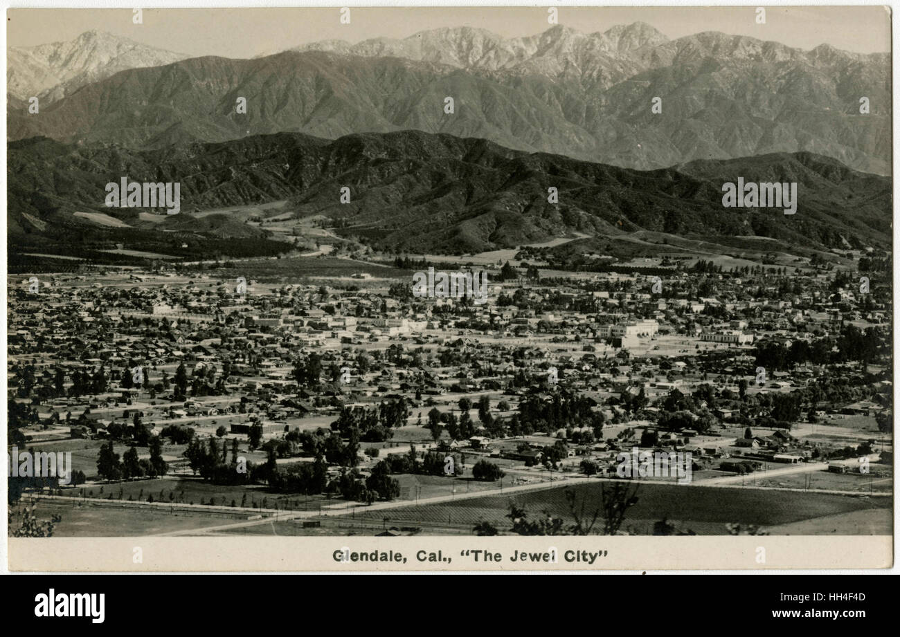 Glendale, Kalifornien, USA - "Die Stadt der Diamanten" Stockfoto