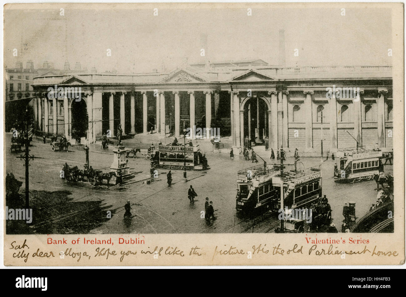 Bank of Ireland, Dublin, Irland Stockfoto