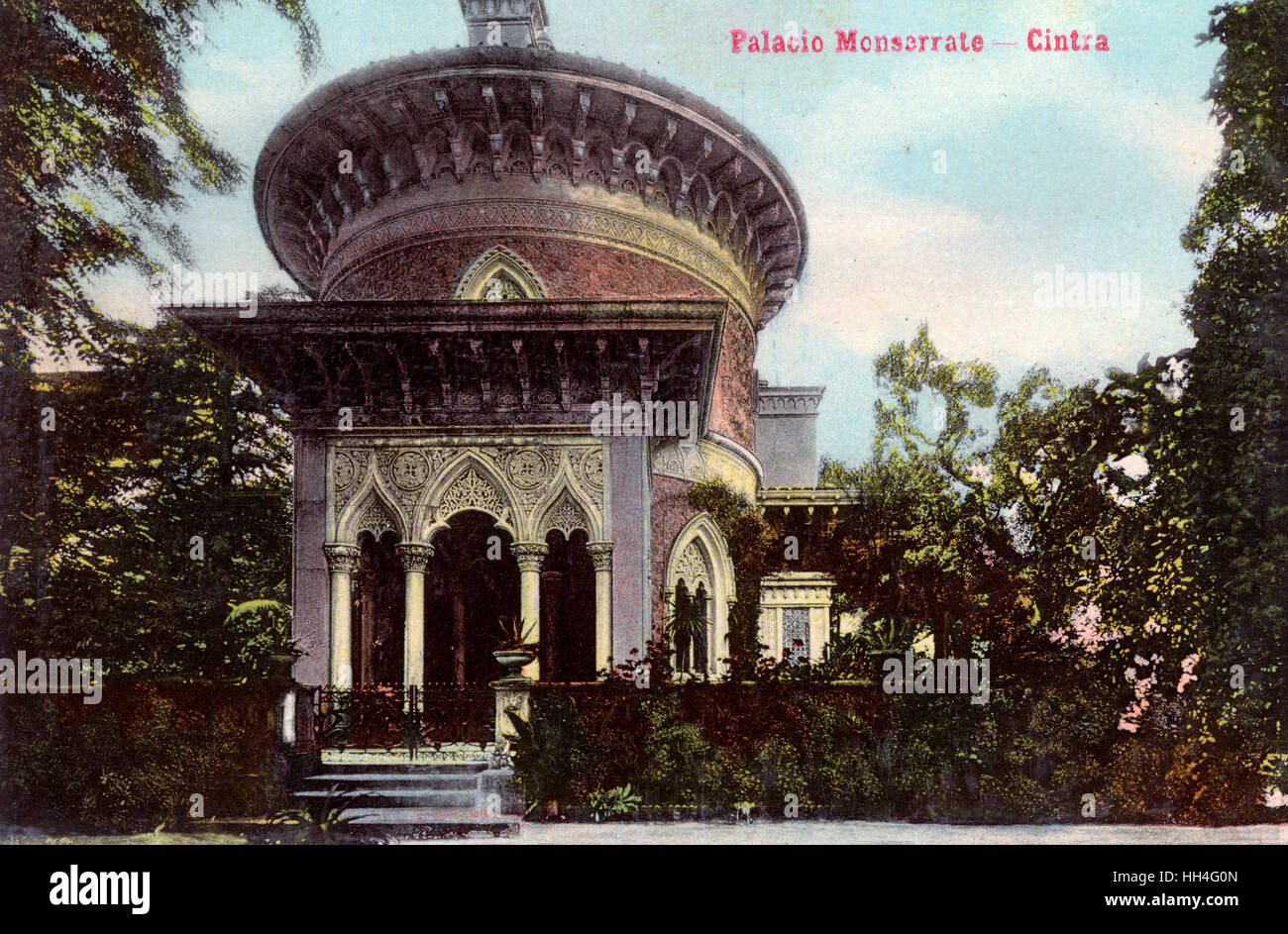 Sintra, Portugal - Palacio Monserrate Stockfoto