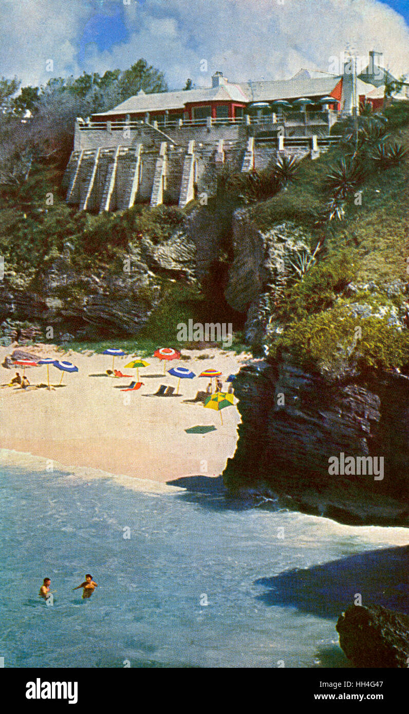 Der Reefs Beach Club, Bermuda Stockfoto