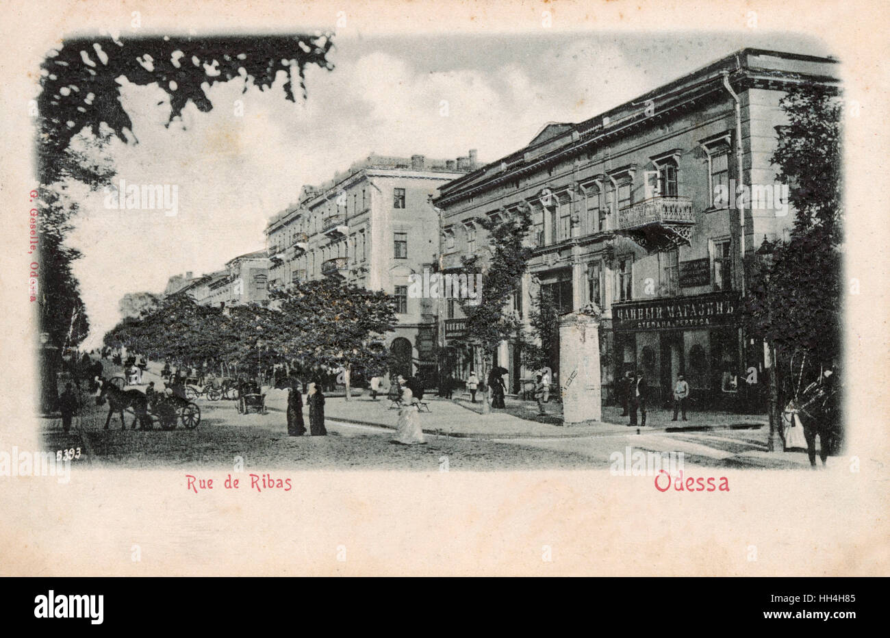 Odessa, Ukraine – Ribas Road Stockfoto