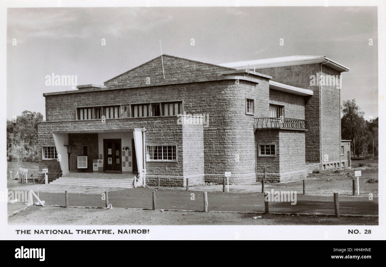 Nationaltheater, Regierung Road, Nairobi, Kenia, Ostafrika. Stockfoto