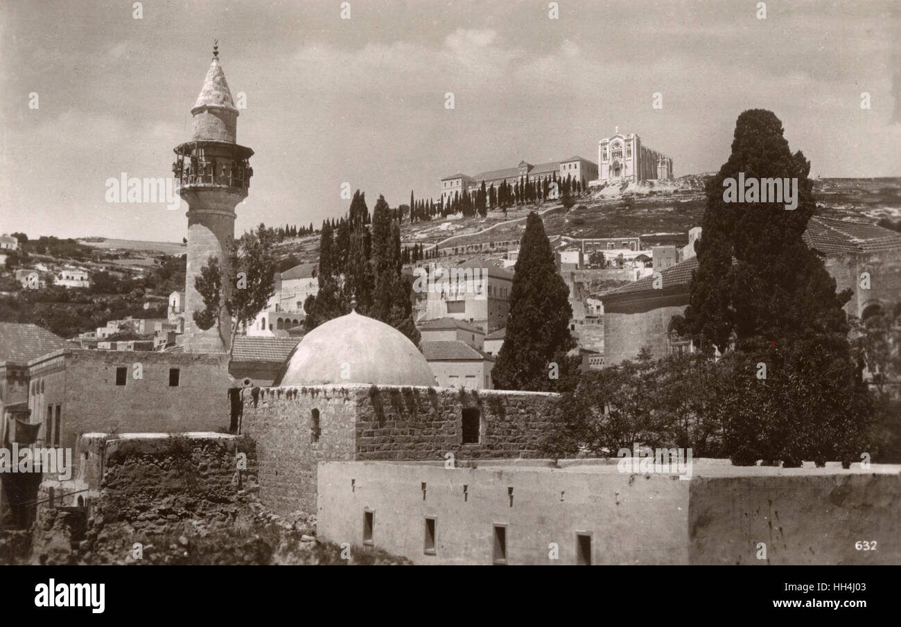 Salesian Church, Nazareth, Nordisrael Stockfoto