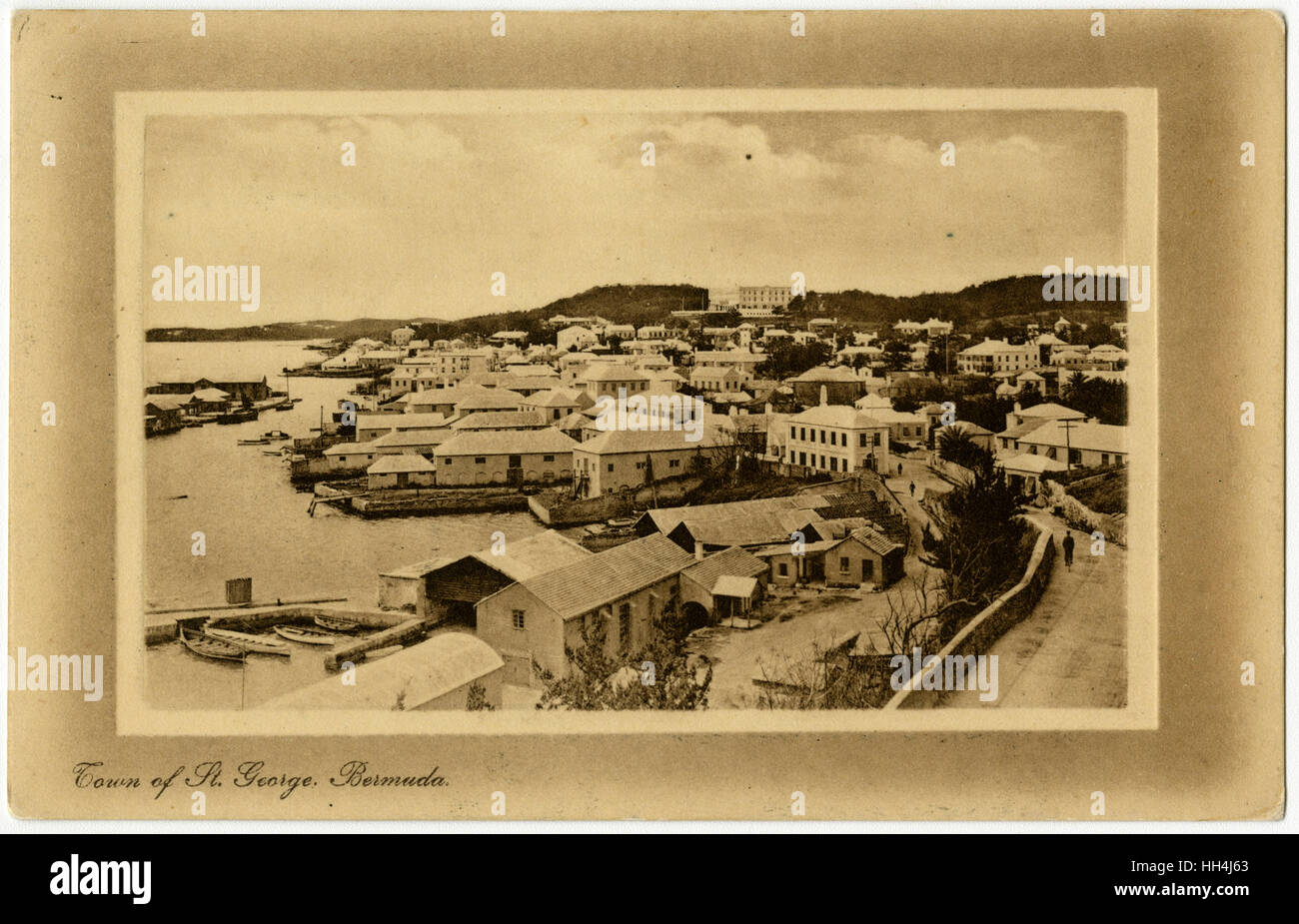 St George's, Bermuda - Waterfront Stockfoto