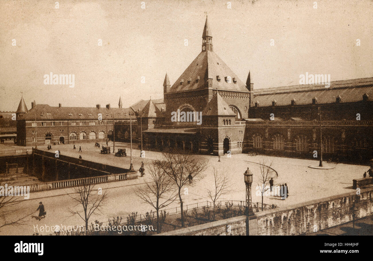 Kopenhagen, Dänemark - Hauptbahnhof Stockfoto