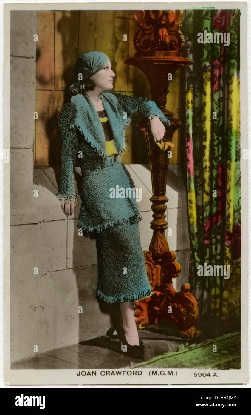 Joan Crawford - Amerikanische Filmschauspielerin Stockfoto