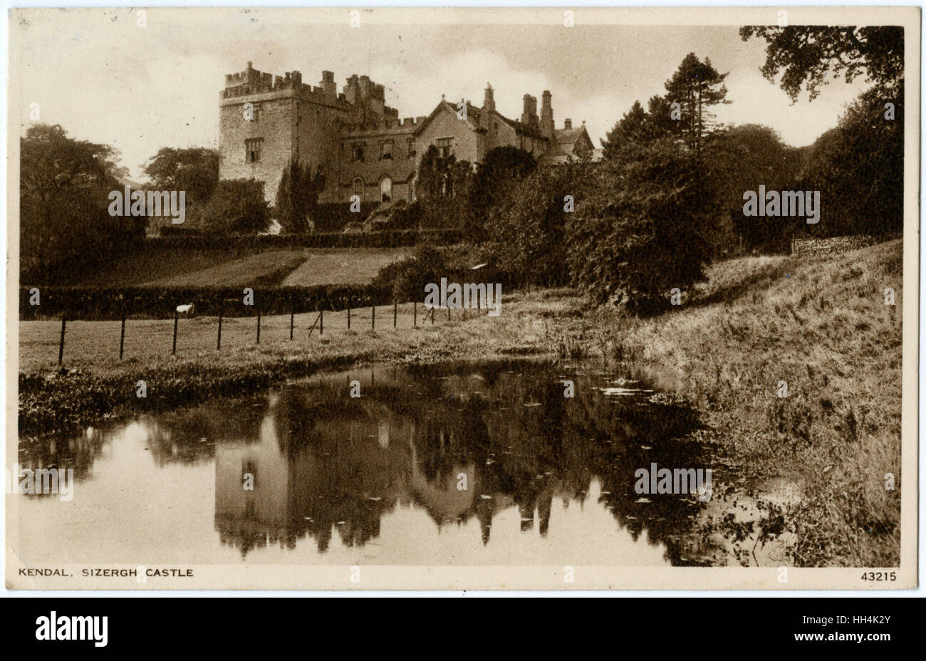 Kendal, Cumbria - Schloss Sizergh Stockfoto
