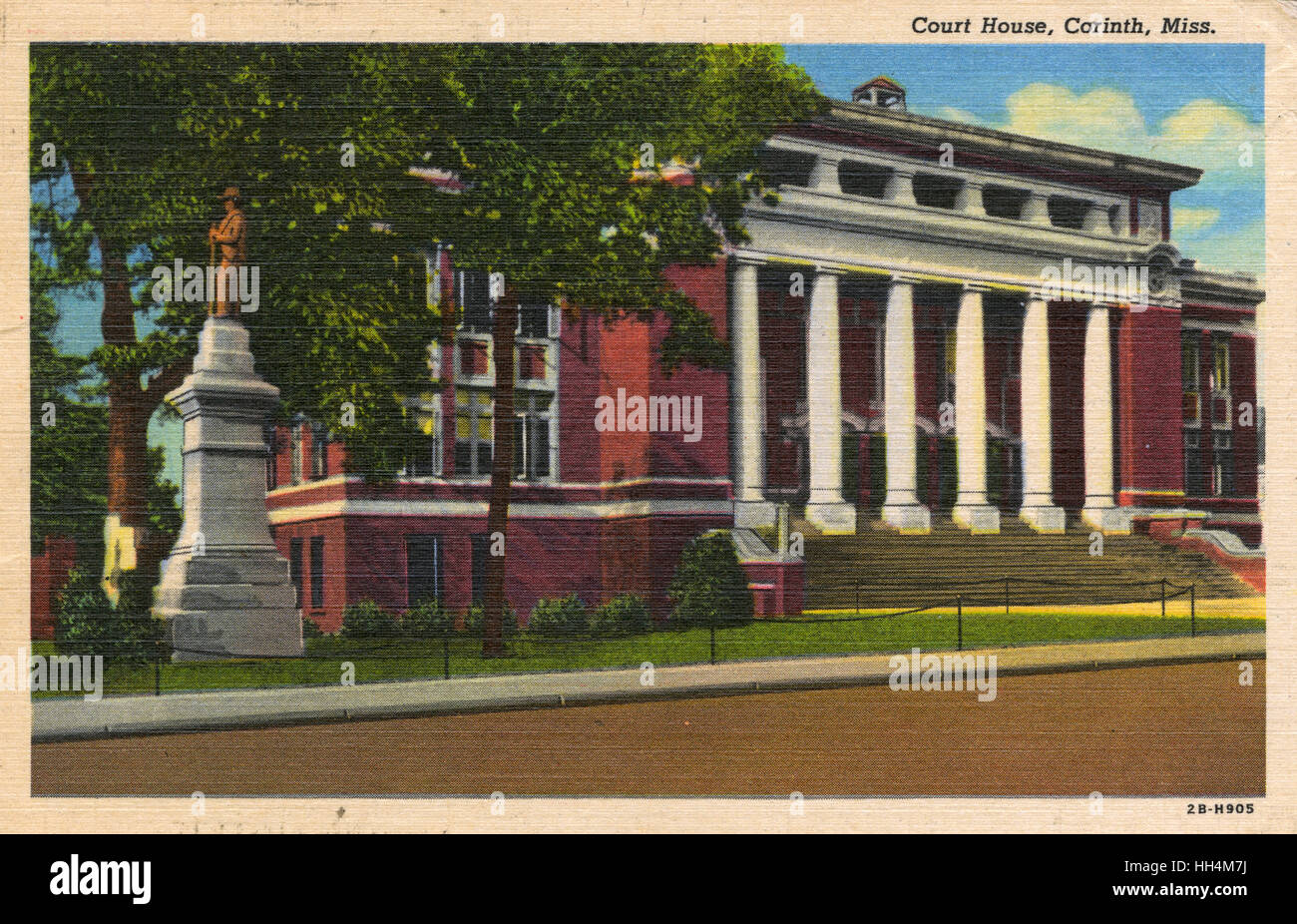 The Court House, Corinth, Missouri, USA Stockfoto