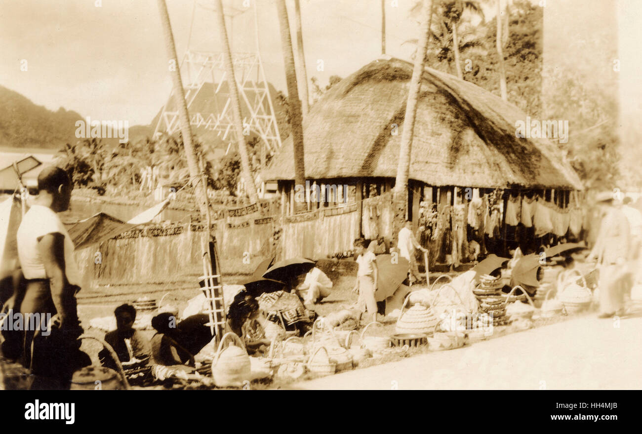 Pago Pago, Tutuila, Amerikanisch-Samoa, Pazifik Stockfoto