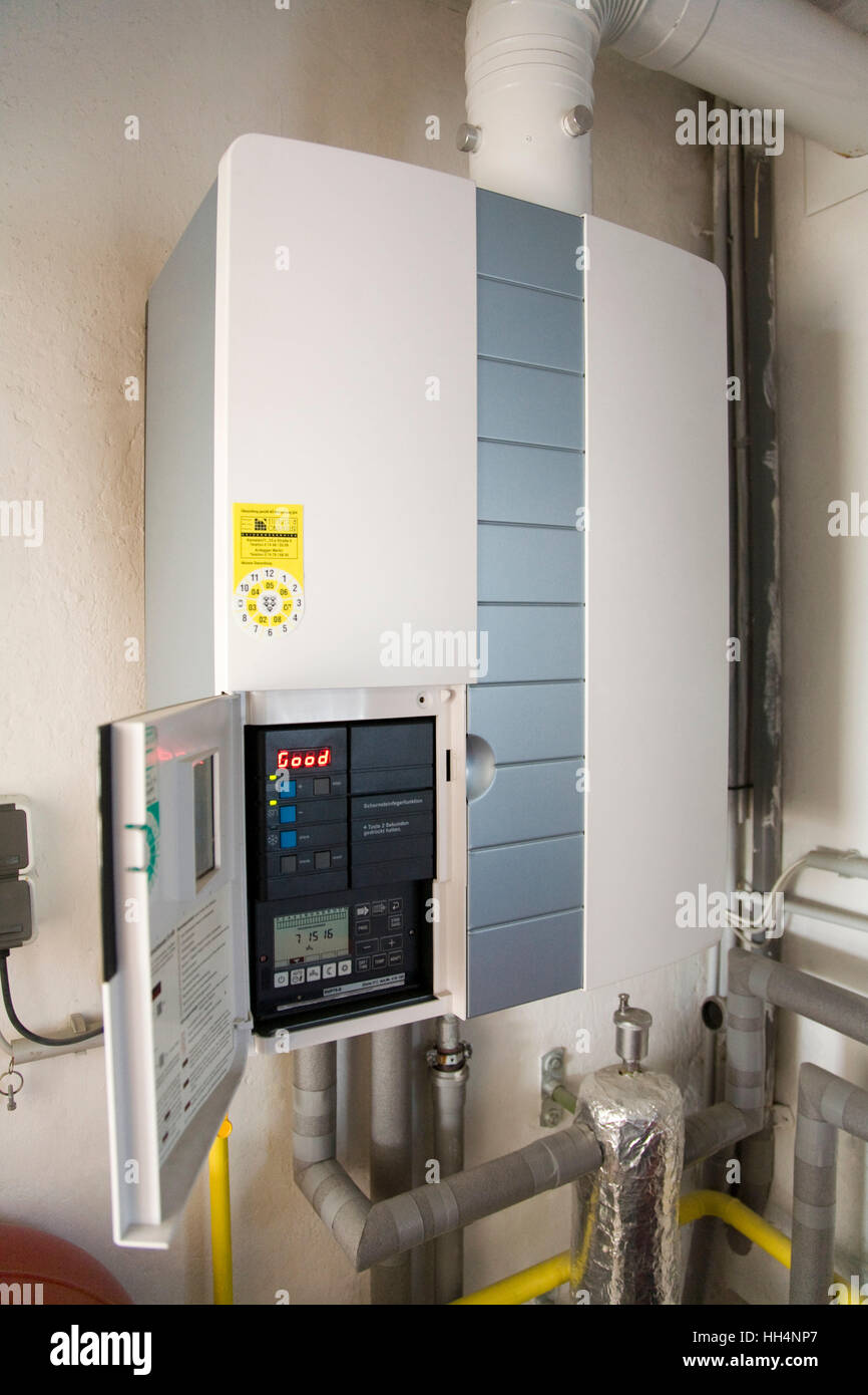 Gas central heating Fotos und Bildmaterial in hoher Auflösung Alamy