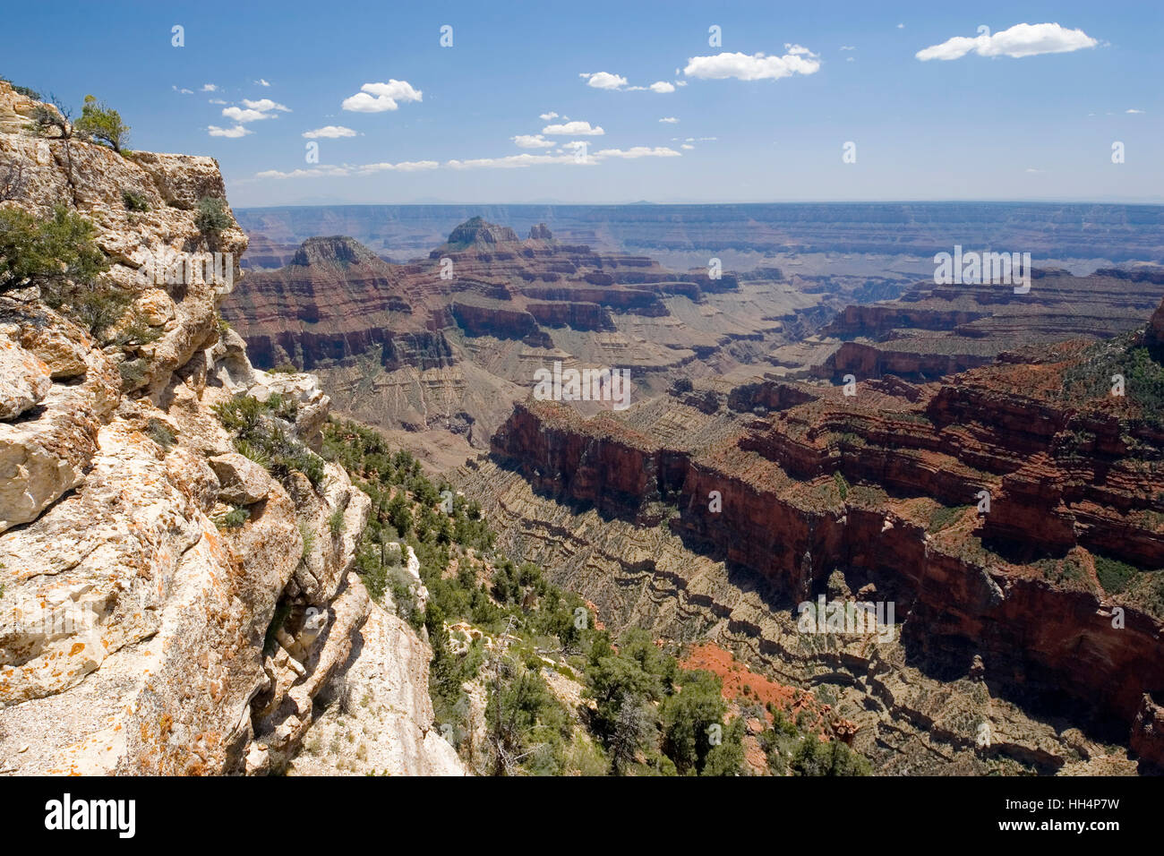 North Rim. Grand-Canyon-Nationalpark. Arizona. USA. Stockfoto