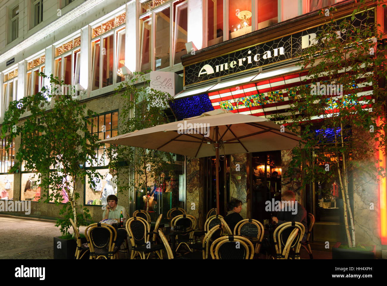Wien, Wien: Loos American Bar, 01. Old Town, Wien, Österreich Stockfoto