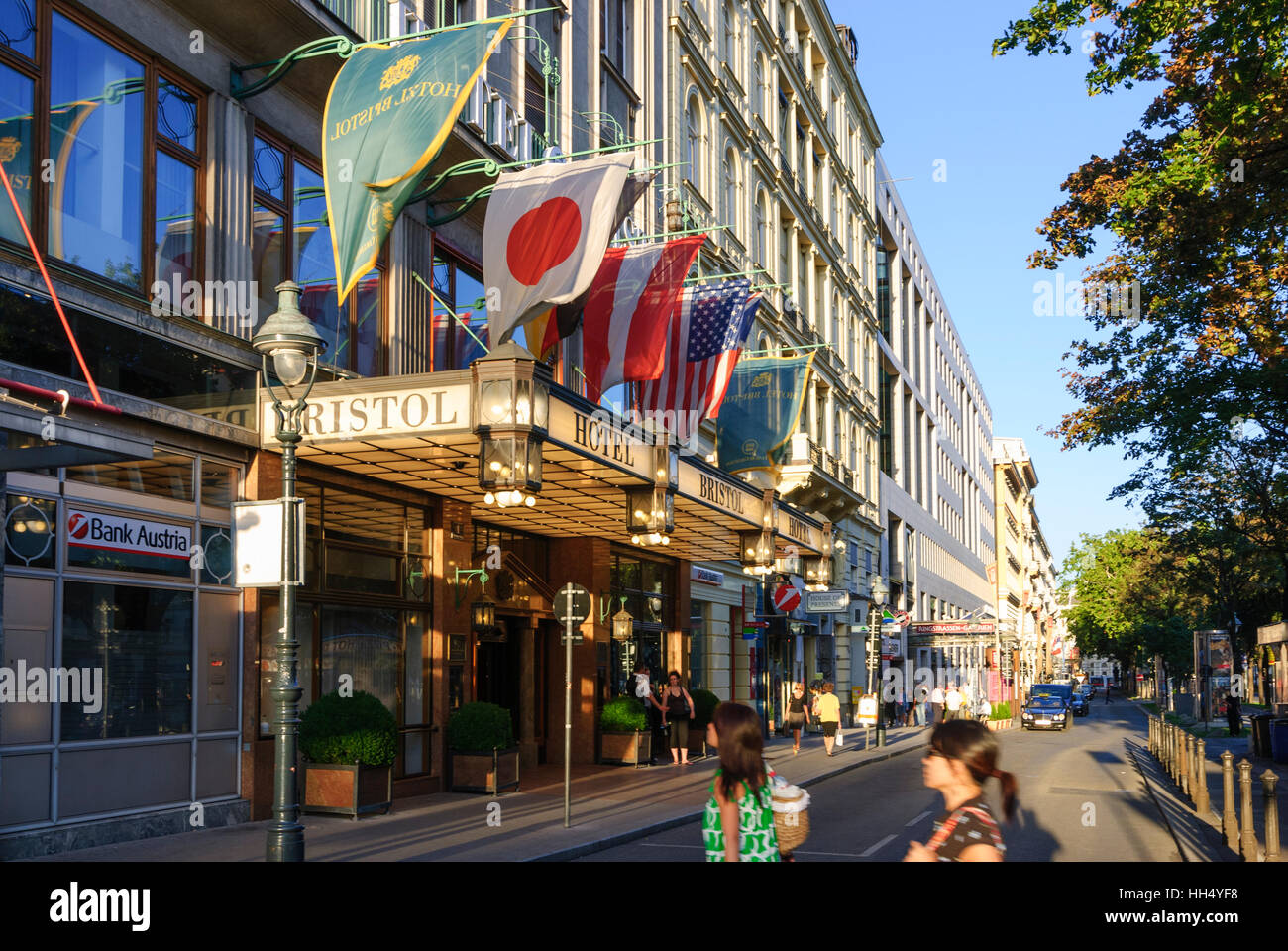 Wien, Wien: Hotel Bristol am Kärntner Ring, 01. Old Town, Wien, Österreich Stockfoto