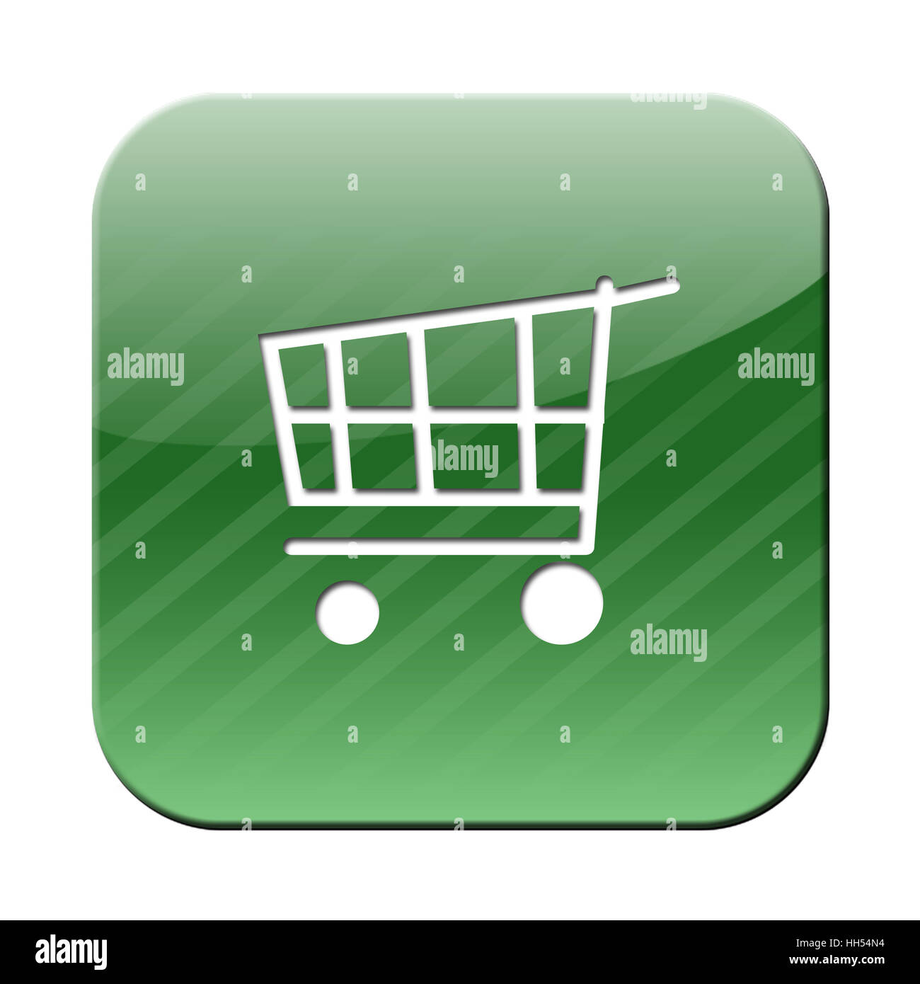 symbolisch, Warenkorb, Korb von waren, Online-Shop, Webshop, Web-Shop, Stockfoto