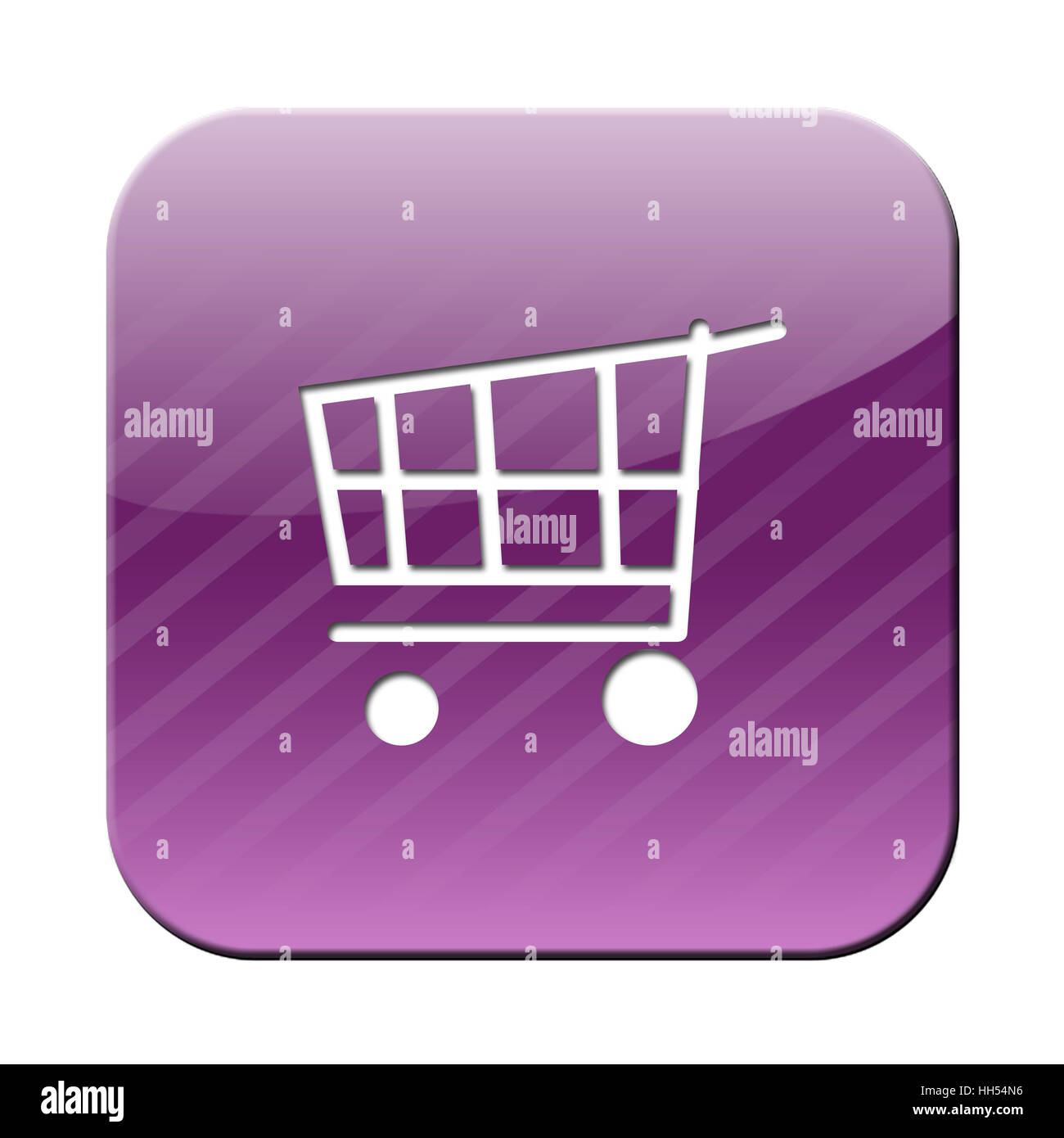 symbolisch, Warenkorb, Korb von waren, Online-Shop, Webshop, Web-Shop, Stockfoto