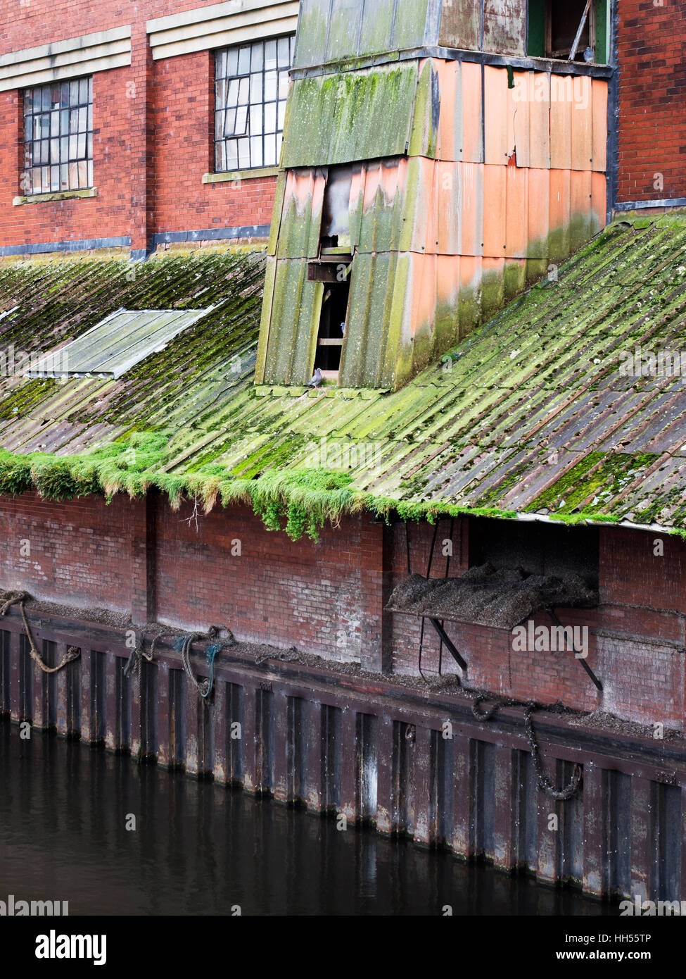 Alten Kanal deportieren Gebäude am Fluss Don an der Doncaster South Yorkshire in England Stockfoto