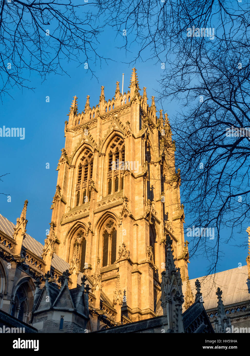 Minster Kirche von Str. George Doncaster South Yorkshire England Stockfoto