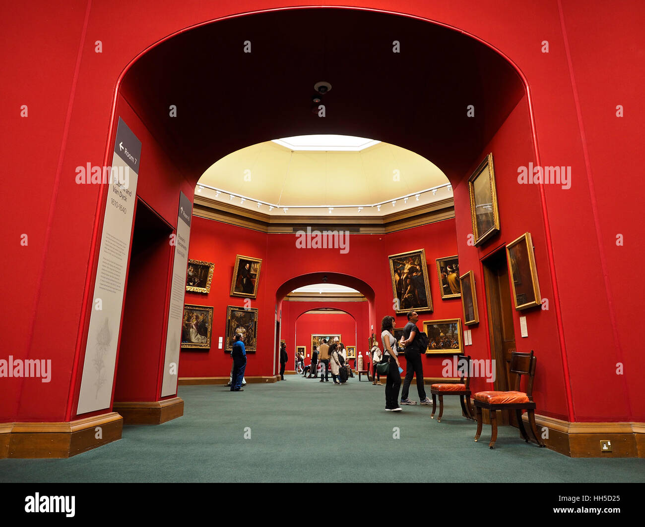 National Gallery of Scotland Stockfoto